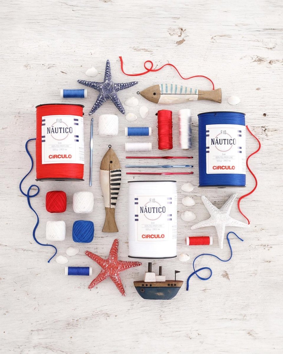 Crafting with Circulo Fio Náutico Yarn.