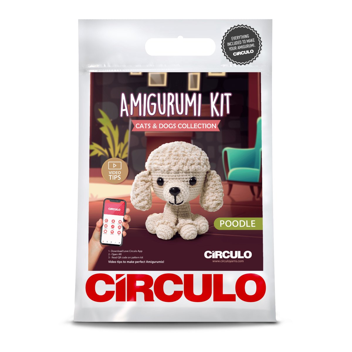 Circulo’s Poodle Kit, part of the Cats and Dogs collection.