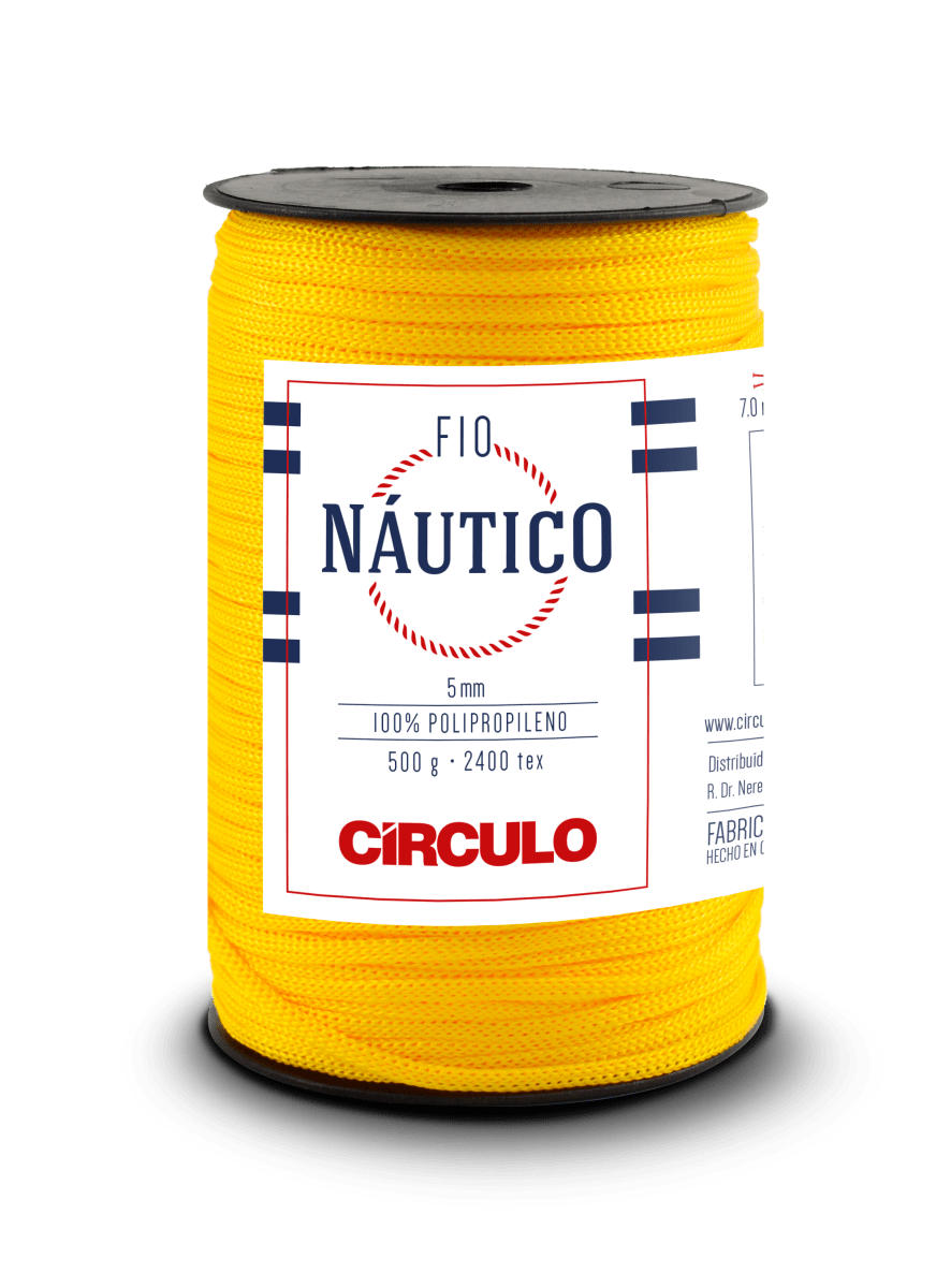 Circulo Fio Nautico 5mm Yarn for Crocheting 208m/500g - Leo Hobby