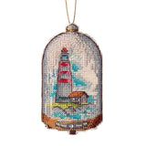 LIGHTHOUSE Counted Cross Stitch Kit by Crystal Art, plastic canvas