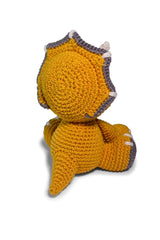 Circulo Amigurumi Kit Baby Dinos Collection - Crochet Kit - Triceratops - Leo Hobby