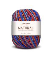 Circulo Barroco Multicolor Premium 4/6, 100% Cotton Yarn for Crochet and Knitting, 226m/200g - Leo Hobby Marketplace