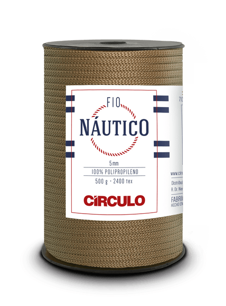 Circulo Fio Nautico 5mm Yarn for Crocheting 208m/500g - Leo Hobby