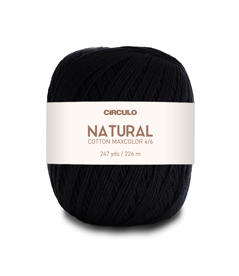 Circulo Natural Cotton Maxcolor (Barroco) 4/6 100% Cotton Yarn for Crochet and Knitting, 226m/200g - Leo Hobby Marketplace