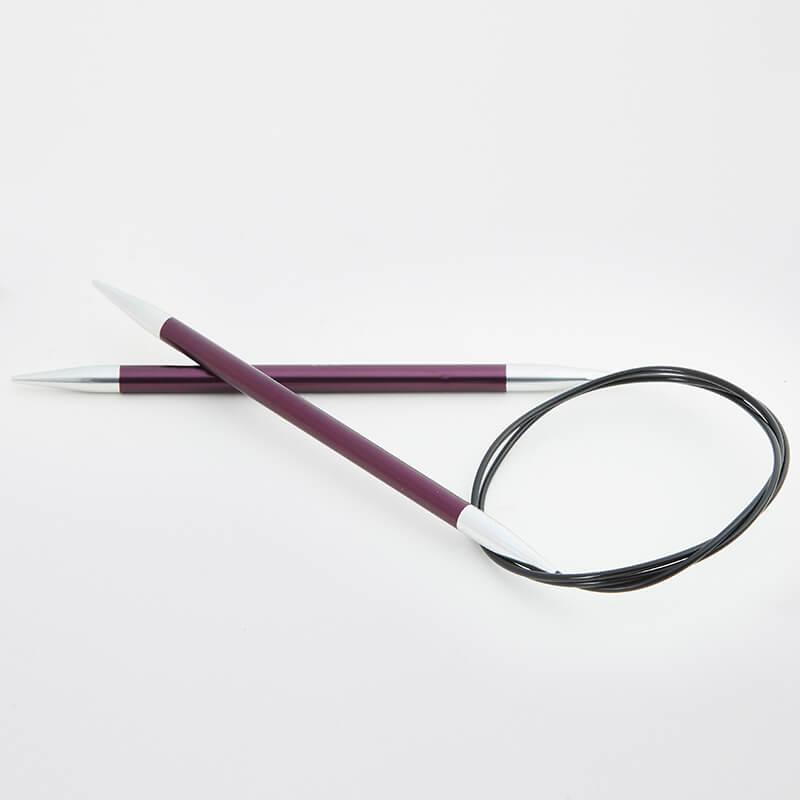 KnitPro Zing Circular Needles, fixed and reliable